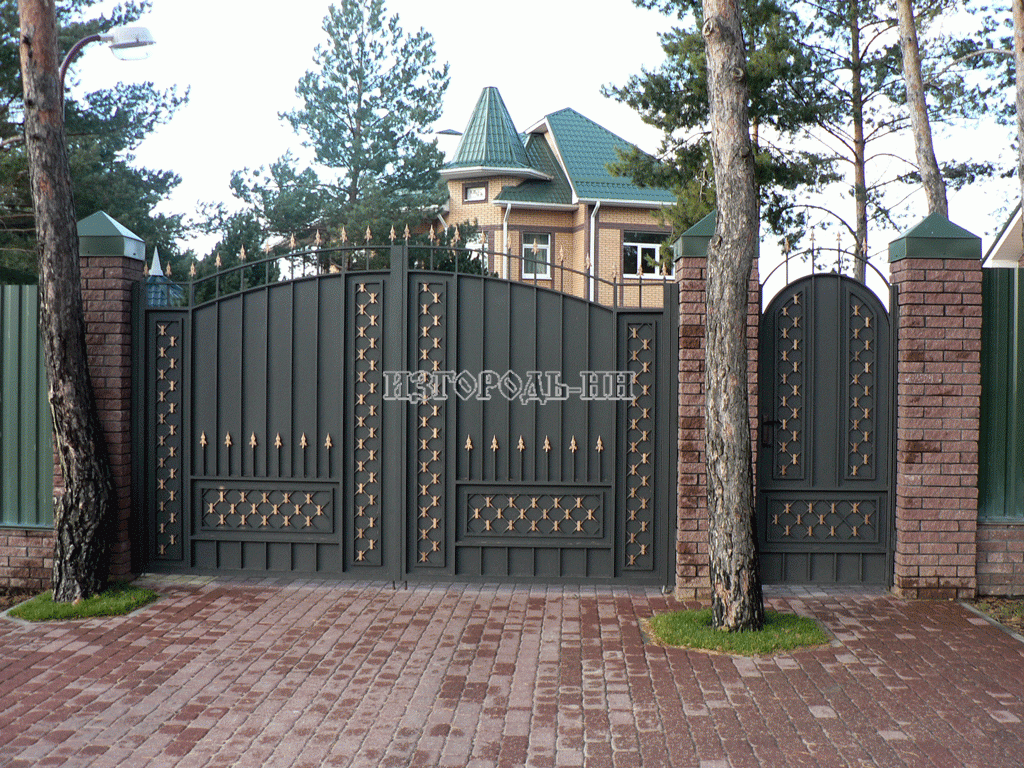 Ворота металлические в Нижнем Новгороде: качество по идеальным ценам