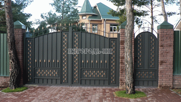 Ворота металлические в Нижнем Новгороде: качество по идеальным ценам